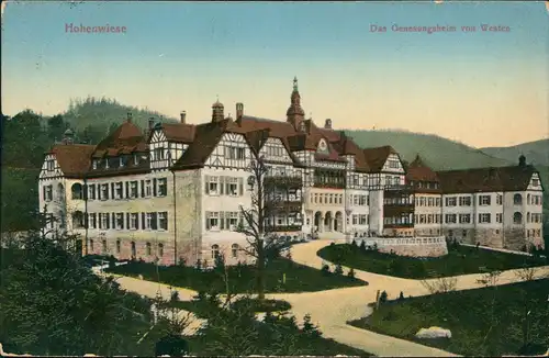 Hohenwiese-Schmiedeberg (Riesengebirge) Wojków Kowary Genesungsheim 1912