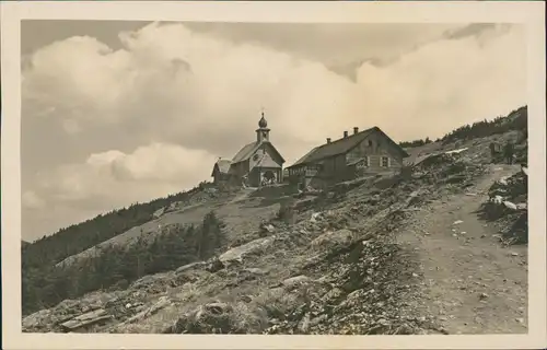 Karlsbrunn Karlova Studánka Das Heidebrünnel. Altvatergebirge. Mähren 1929