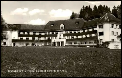 Ansichtskarte Scheidegg Kinderklinik Prinzregent Luitpold 1967