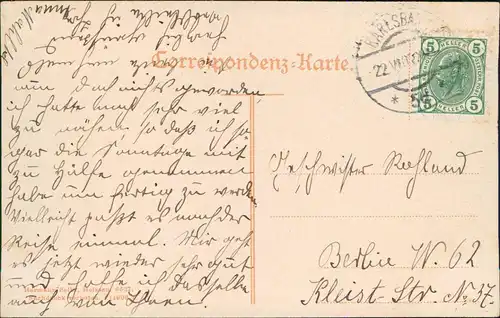 Postcard Karlsbad Karlovy Vary Kaiserbad 1908