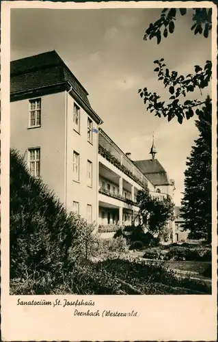 Ansichtskarte Dernbach (Westerwald) Sanatorium St. Josefshaus 1967