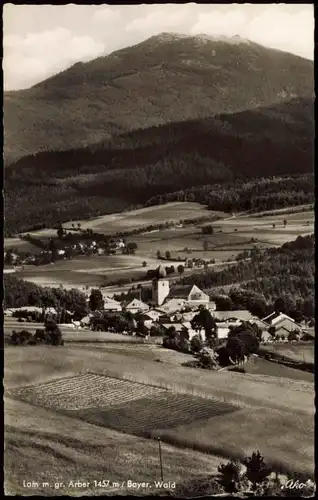 Ansichtskarte Lam (Oberpfalz) m gr. Arber 1457 m Bayer. Wald 1961