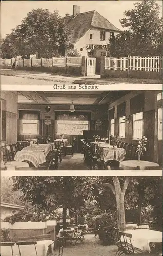 Stettin Szczecin 3 Bild Café und Konditorei Gehrke - Scheune 1913