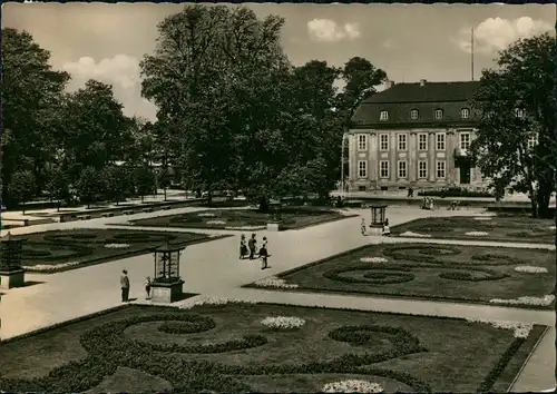 Ansichtskarte Friedrichsfelde-Berlin Schloß im Tierpark 1962