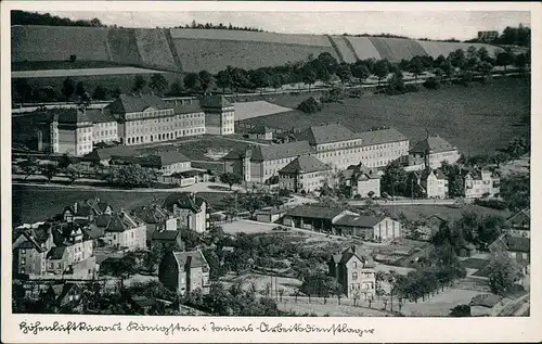 Ansichtskarte Königstein (Taunus) Blick auf das Arbeitslager 1938