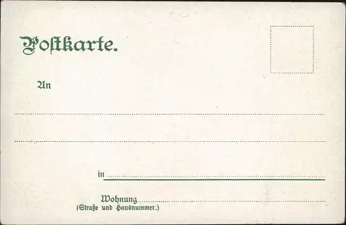 Postcard Krummhübel Karpacz Stadtpartie, Gasthaus 1907