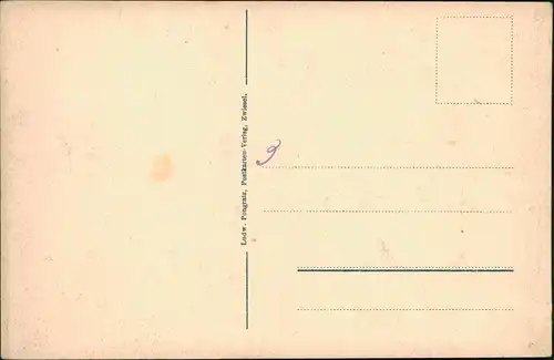 Ansichtskarte Zwiesel Hohle Bäume im bayrischen Wald. 1922