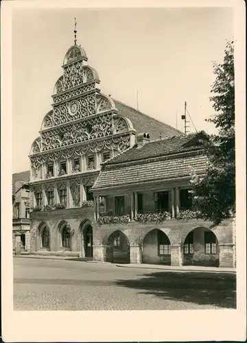 Stargard in Pommern Stargard Szczeciński Rathaus - Fotokarte 1932