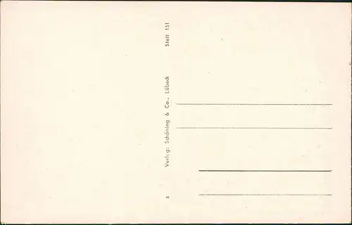 Postcard Stettin Szczecin Fernblick von der Hakenterrasse 1935