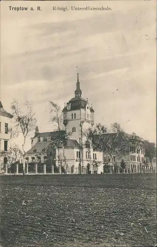 Treptow an der Rega Trzebiatów  Unteroffizierschule Pommern 1918  gel. Feldpost