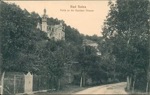 Ansichtskarte Apolda Apoldaer Strasse 1912