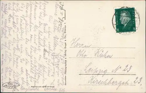 Stubbenkammer-Sassnitz Saßnitz Königsstuhl mit Bootssteg und Booten 1930