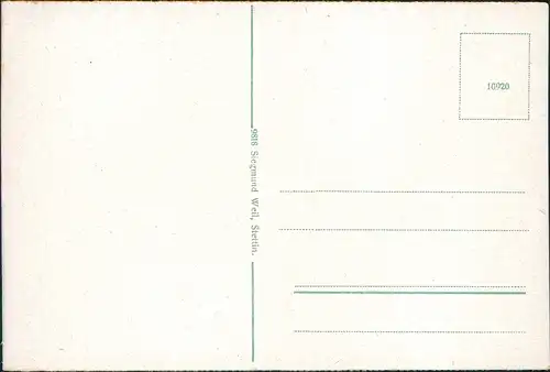 Postcard Swinemünde Świnoujście Stadt mit Segelbooten 1913