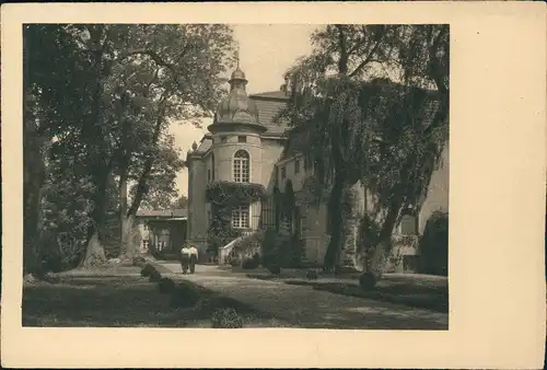 Postcard Trieglaff Trzygłów Schloß b Gryfice Greifenberg Pommern) 1928