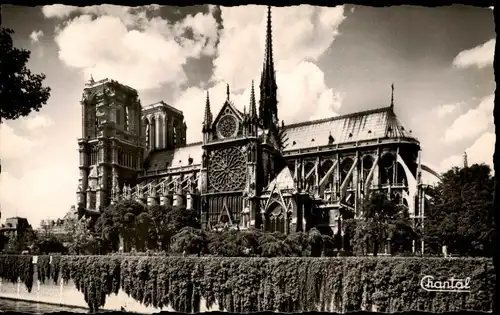 CPA Paris Kathedrale Notre-Dame de Paris 1965