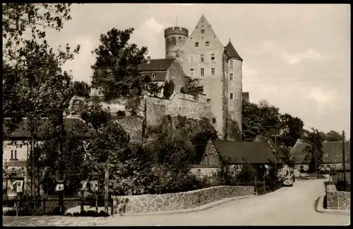 Ansichtskarte Gnandstein-Kohren-Sahlis Burg Gnandstein 1959