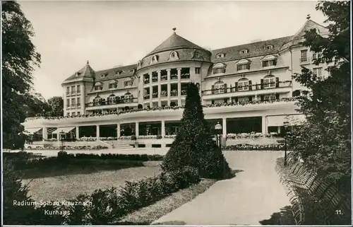 Ansichtskarte Bad Kreuznach Kurhaus - Fotokarte 1928