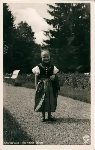 Schwarzwald (Allgemein) Tracht Typen Schwarzwald Neustädter Tracht 1935