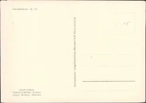 Oberstdorf (Allgäu) Reliefkarte Allgäuer Bergwelt -Beschriftung 1930