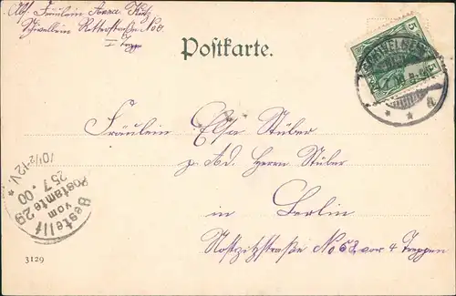 Postcard Schivelbein Świdwin Schloß, Brücke - Pommern 1900