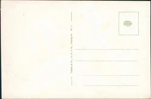 Postcard Stolp Słupsk Waldkater 1923