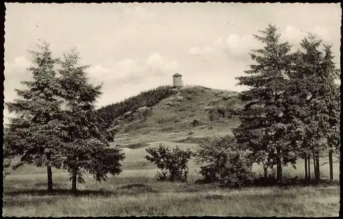 Ansichtskarte Bad Steben Frankenwarte, Frankenwald 1962