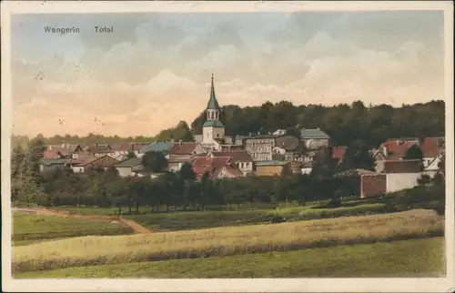 Postcard Wangerin Węgorzyno Totale, Pommern Kr. Regenwalde 1927