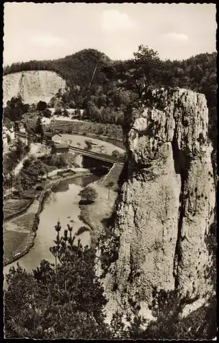 Ansichtskarte Velden (Pegnitz) Umland-Ansicht Hirtenfels 1954