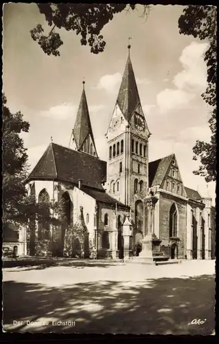 Ansichtskarte Eichstätt Partie am Dom - Fotokarte 1969