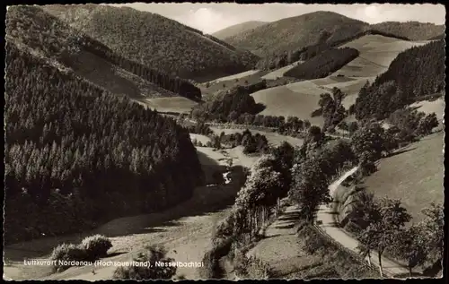 Ansichtskarte Nordenau-Schmallenberg Hotel Gnacke 1968