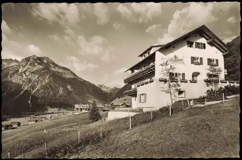 Kleinwalsertal-Mittelberg/Vorarlberg Gästehaus Linder, Fotokarte 1962