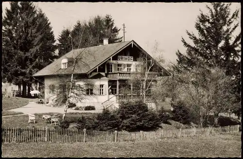 Ansichtskarte Bad Kohlgrub Gästeheim Urihof 1961