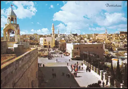 Bethlehem בֵּית לֶחֶם بيت لحم Panorama-Ansicht 1975