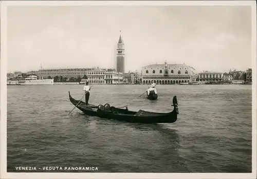 Cartoline Venedig Venezia Panorama-Ansicht VENEZIA VEDUTA PANORAMICA 1950