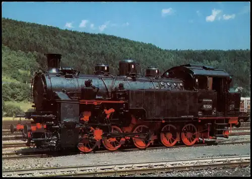 Verkehr & Eisenbahn Motivkarte Baureihe 97 (975) Zahnradlokomotive 1980