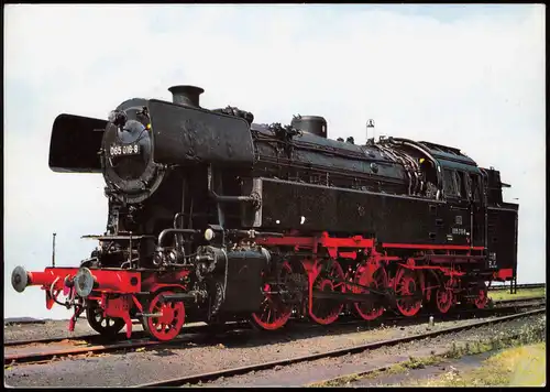 Verkehr & Eisenbahn Dampflokomotive Baureihe 065 (65),  Tenderlok 1980