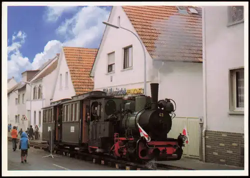 Lok 43 ehem. Neunkirchner-Eisenwerke in Offenbach-Diezenbach 1978
