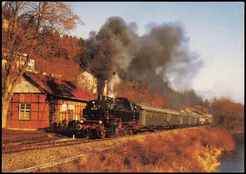 Lokomotiven Dampflokomotive  Tender 86 346 Deutschen Reichsbahn 1987