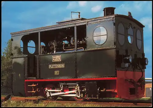 Museums-Eisenbahn Bruchhausen-Vilsen-Asendorf Kastenlokomotive Plettenberg 1991