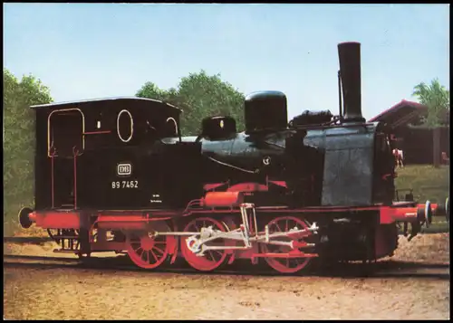 Eisenbahn  Dampflokomotive Güterzug-Tenderlokomotive, Baureihe 8970-75 1980