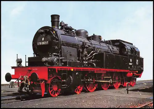 Eisenbahn Dampflokomotive Baureihe 078, Personenzug-Tenderlok 1980