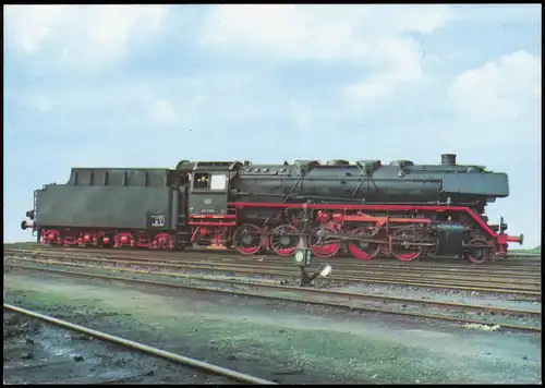 Eisenbahn Dampflokomotive Baureihe 44 Einheitsgüterzug-Lokomotive 1980