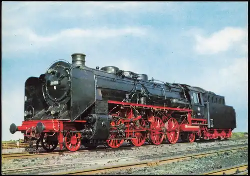 Eisenbahn  Dampflokomotive Baureihe 39º Lokomotive (preußische P 10) 1980