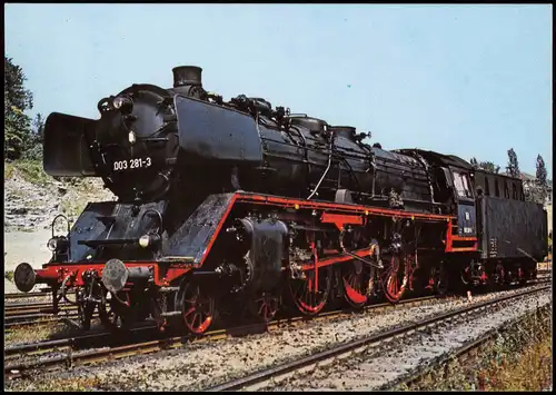 Zweizylinder-Schnellzuglokomotive, Dampflokomotive 1970   mit Sonderstempel