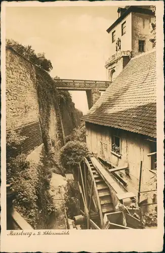 Ansichtskarte Meersburg Partie an der Mühle Schlossmühle 1940