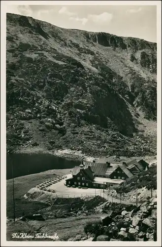 Brückenberg-Krummhübel Karpacz Górny Karpacz Teichbaude - Foto AK 1936