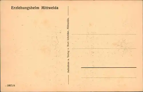 Mittweida Knabenhäuser Gutsgehöft Dietrichshof Eriehungsheim 1928