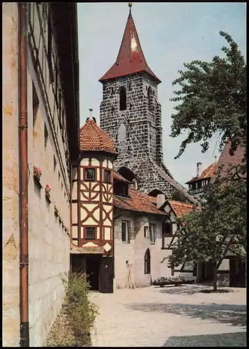 Ansichtskarte Lauf a.d.Pegnitz Partie am Spitalhof 1975