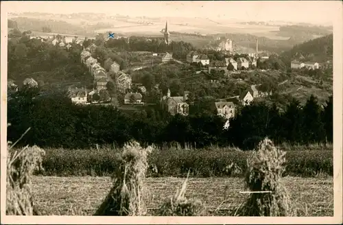 Dahlerau-Radevormwald Panorama-Ansicht Dahlerau (Wupper) Blick auf Keilbeck 1960