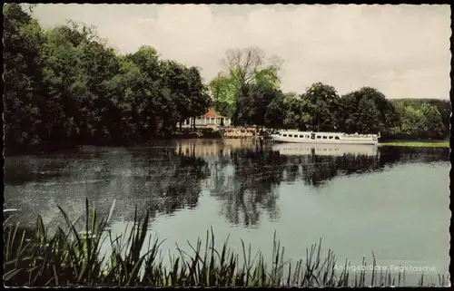 Ansichtskarte Plön Anlegebrücke Fegetasche - Color Fotokarte 1962